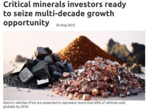 Read more about the article Importance of critical minerals and metals 